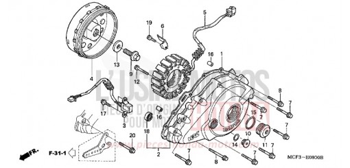 GENERATRICE VTR1000SP5 de 2005